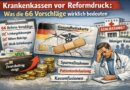 Krankenkassen vor Reformdruck: Was die 66 Vorschläge wirklich bedeuten