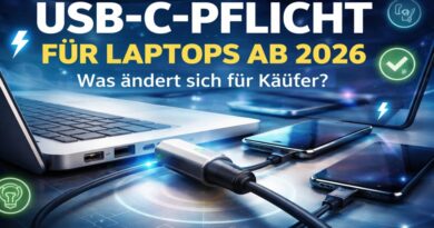 USB-C-Pflicht für Laptops: Was sich für Sie ab 2026 wirklich ändert