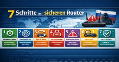 Cyberwarnung des Verfassungsschutzes: So schützen Sie Ihren Haushalt vor Hackerangriffen