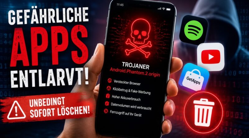 Gefährliche Android-Apps – aktuelle Malware-Warnungen