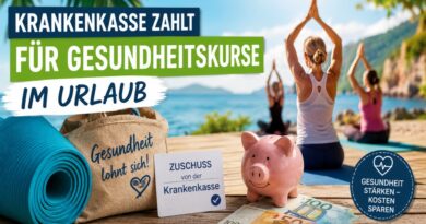 Krankenkasse zahlt auch für Gesundheitskurse im Urlaub